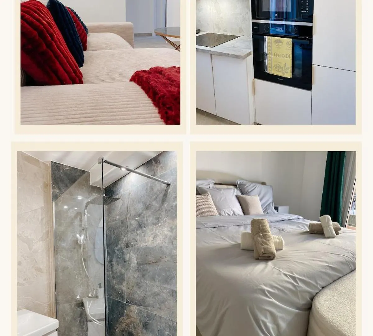 Appartement De Luxe Climatise, Parking & 2 Balcons 滨海自由城 0*,  法国